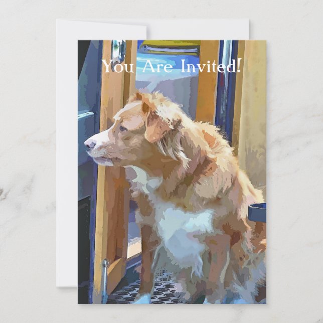 INVITATION BATEAUX DE CANAL (Devant)