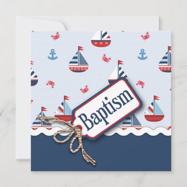 Invitation Bateaux oh ! Baptême Square_Zip Code2 (Devant)