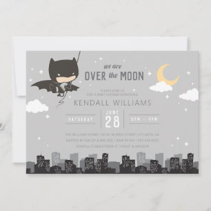 Invitation Batman   Nous sommes au-dessus du Baby shower des 