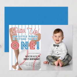 Invitation Batte Up Little Rookie Sports 1er Anniversaire Pho