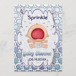 Invitation Bawling Bawling Funny Sprinkle Baby shower