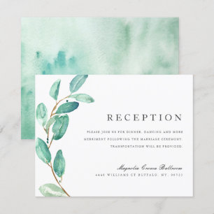 Invitation Bayou Botanicals   Réception de mariage