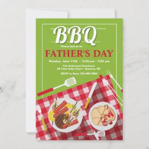 Invitation BBQ