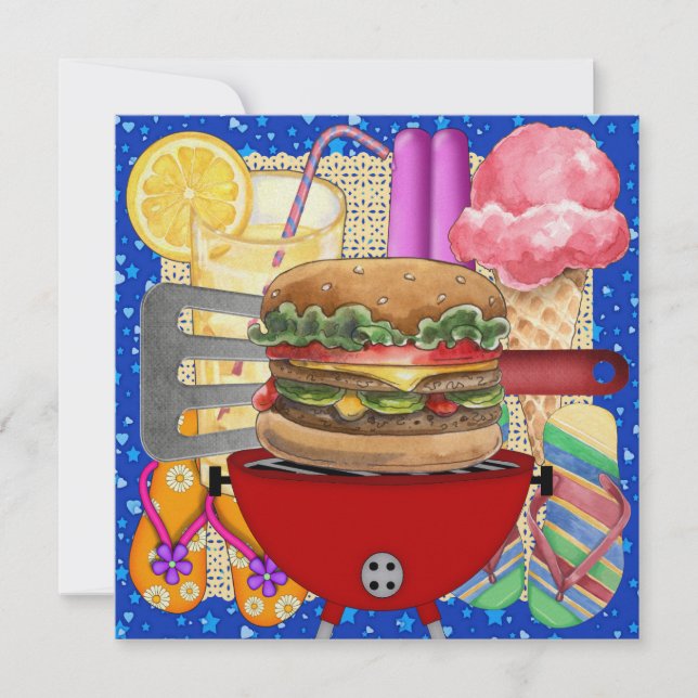 Invitation BBQ - Cuisinez ! SRF (Devant)