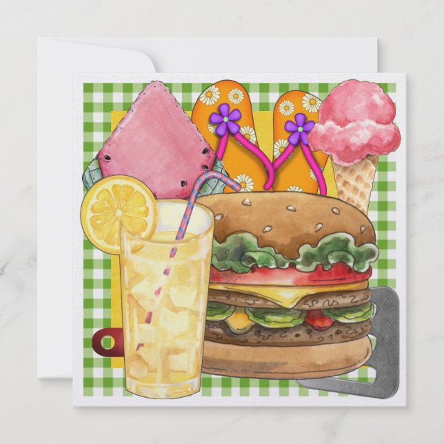 Invitation BBQ de fin d'études ! SRF (Devant)