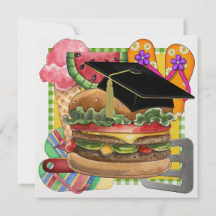 Invitation BBQ - Graduation / Tous les jours ! SRF