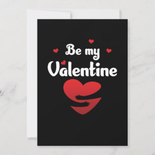 Invitation Be My Valentine Valentine Day Hearts Day Love Gif