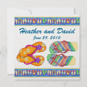 Invitation Beach Party / Mariage / Graduation - SRF