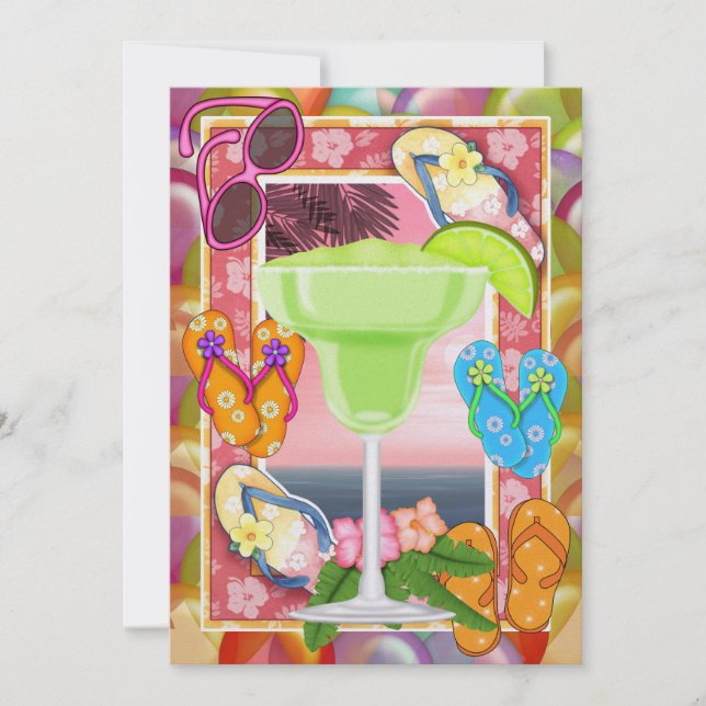 Invitation Beach Party - SRF (Devant)