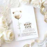 Béary Boulon or mou Baby shower Ours en peluche