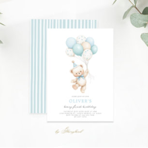 Invitation Beary Premier anniversaire
