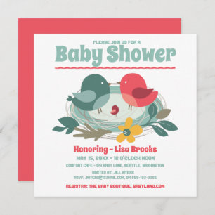 Invitation Beau Baby shower