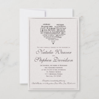 Invitation Beau beige