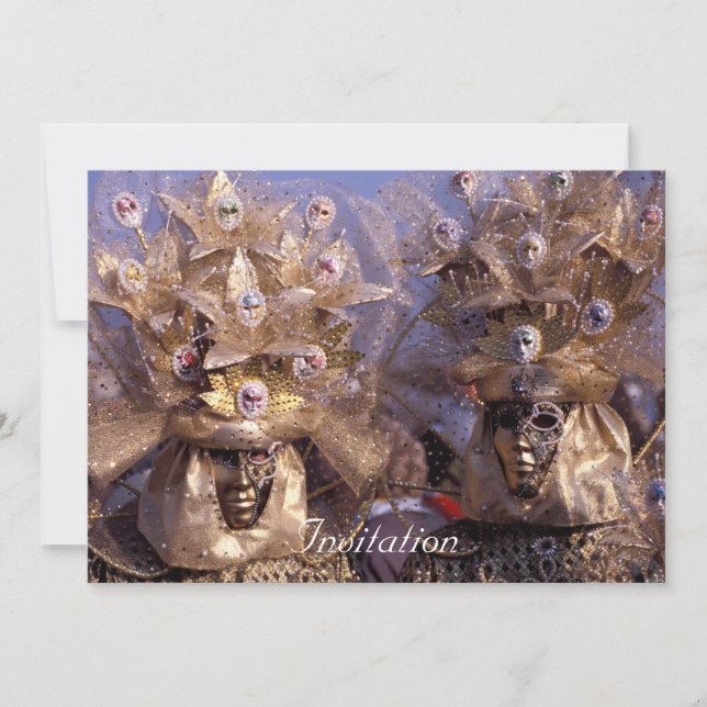 Invitation Beau couple d'amoureux (Devant)