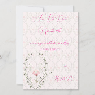 Invitation Beautiful Floral 