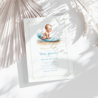 Bébé à Bord Baby Shower Thème Surf