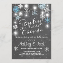 Bébé d'invitation de baby shower c'est garçon