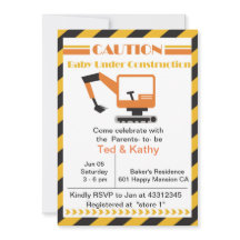 Bébé en construction Baby shower