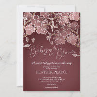 Bébé En Fleur Asiatique Cerise Fleur Douche