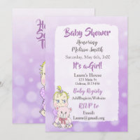 Bébé fille blonde avec une Oursonne Baby showier