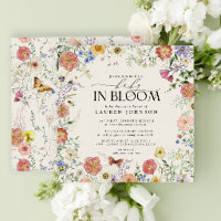 Bébé Floral Fleur sauvage en fleurs dans douche en