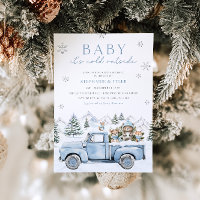 Bébé Il fait froid à l'extérieur du Baby shower bo