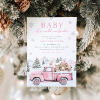 Bébé Il fait froid à l'extérieur du Baby shower bo