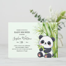 Bébé Ourson Panda Fête de Naissance