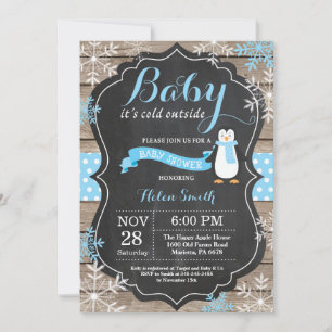 Invitation Bébé son Baby shower de bébé à l'extérieur du ping
