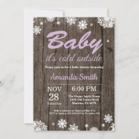 Bébé son froid à l'extérieur du Baby shower d'hive