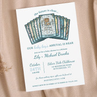 Bébé Tarot Empereur Garçon Céleste Baby Shower