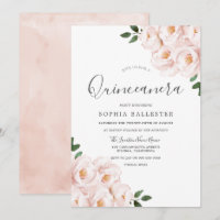 Belle Douce Fleurs Roses Douces Quinceanera