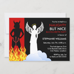 Invitation Belle Mais Belle Bachelorette Party
