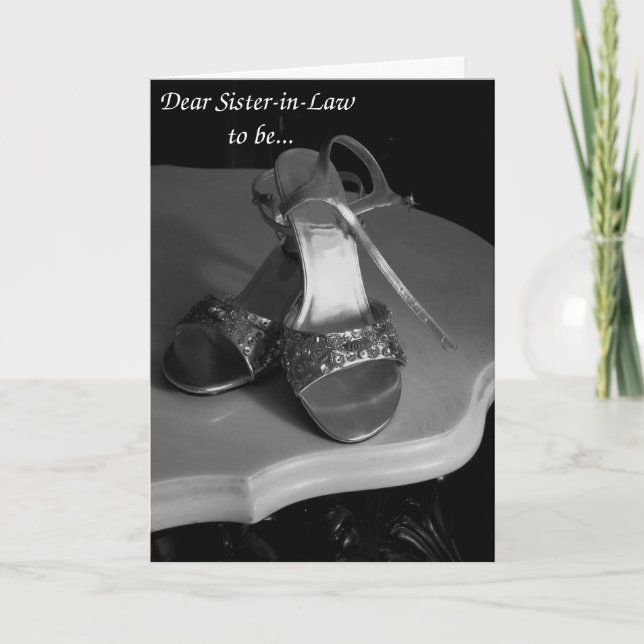 Invitation Belle-sœur Voudriez-vous être ma dame d'honneur? (Devant)