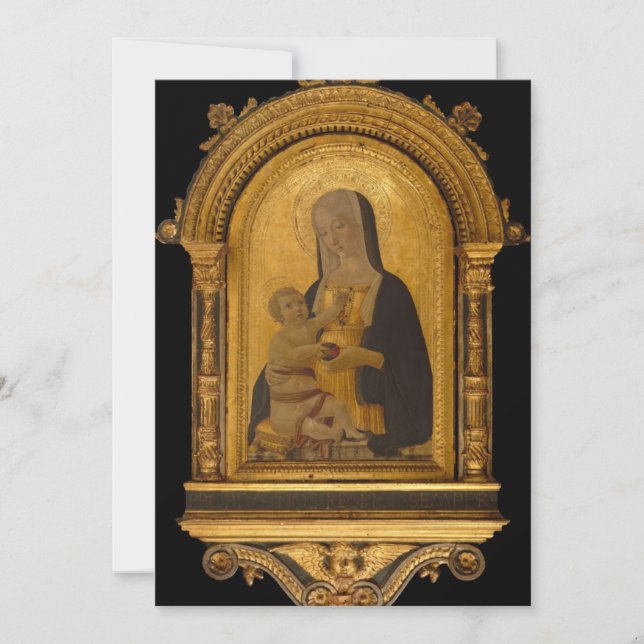 Invitation Benvenuto di Giovanni - Saint Nicolas (Devant)