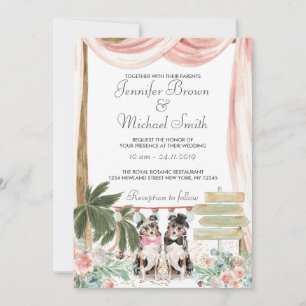Invitation Berger Australien Rustique