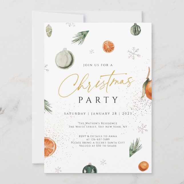 Invitation Berry Birthday Invitation, Blueberry 1er Anniversa (Devant)