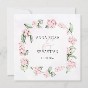 Invitation *~* Berry d'hiver AR12 QR RSVP Boho Mariage