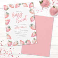 Berry fraise Baby shower sucré