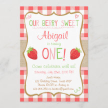 Berry fraise Douce rose rouge Premier anniversaire