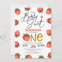 Berry fraise rouge Sweet Premier anniversaire
