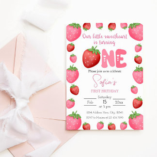 Invitation Berry Premier anniversaire
