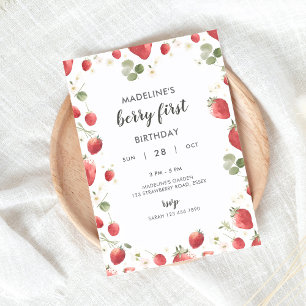 Invitation Berry Premier anniversaire