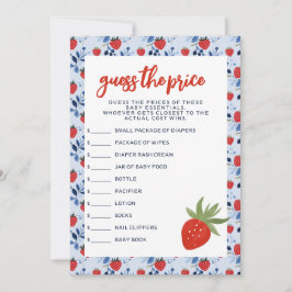 Invitation Berry Sweet devine le prix