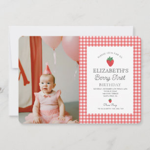 Invitation Berry Sweet Strawberry Pink Berry Premier annivers