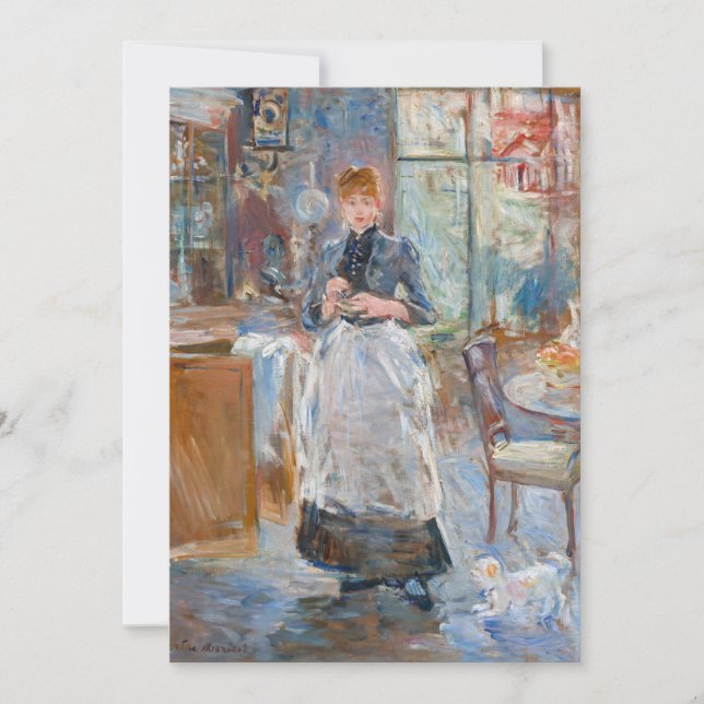 Invitation Berthe Morisot - Dans la salle à manger (Devant)