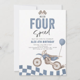 Invitation Besoin d'un vélo tout-terrain 4 vitesses pour un 4