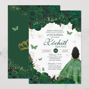 Invitation Beurre enchanté Jardin émeraude coing vert