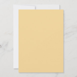 Invitation Beurre ordinaire Jaune 5" x 7" Blanc Mariage d'éch