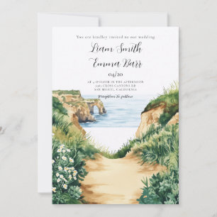 Invitation Biarritz France Mariage de Destination